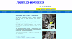Desktop Screenshot of jeanmcleod.com
